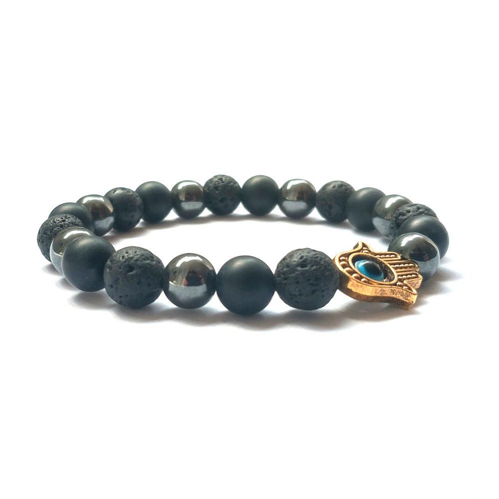 Handmade Beaded Domineering Bracelet | Fashion Jewelry Gold