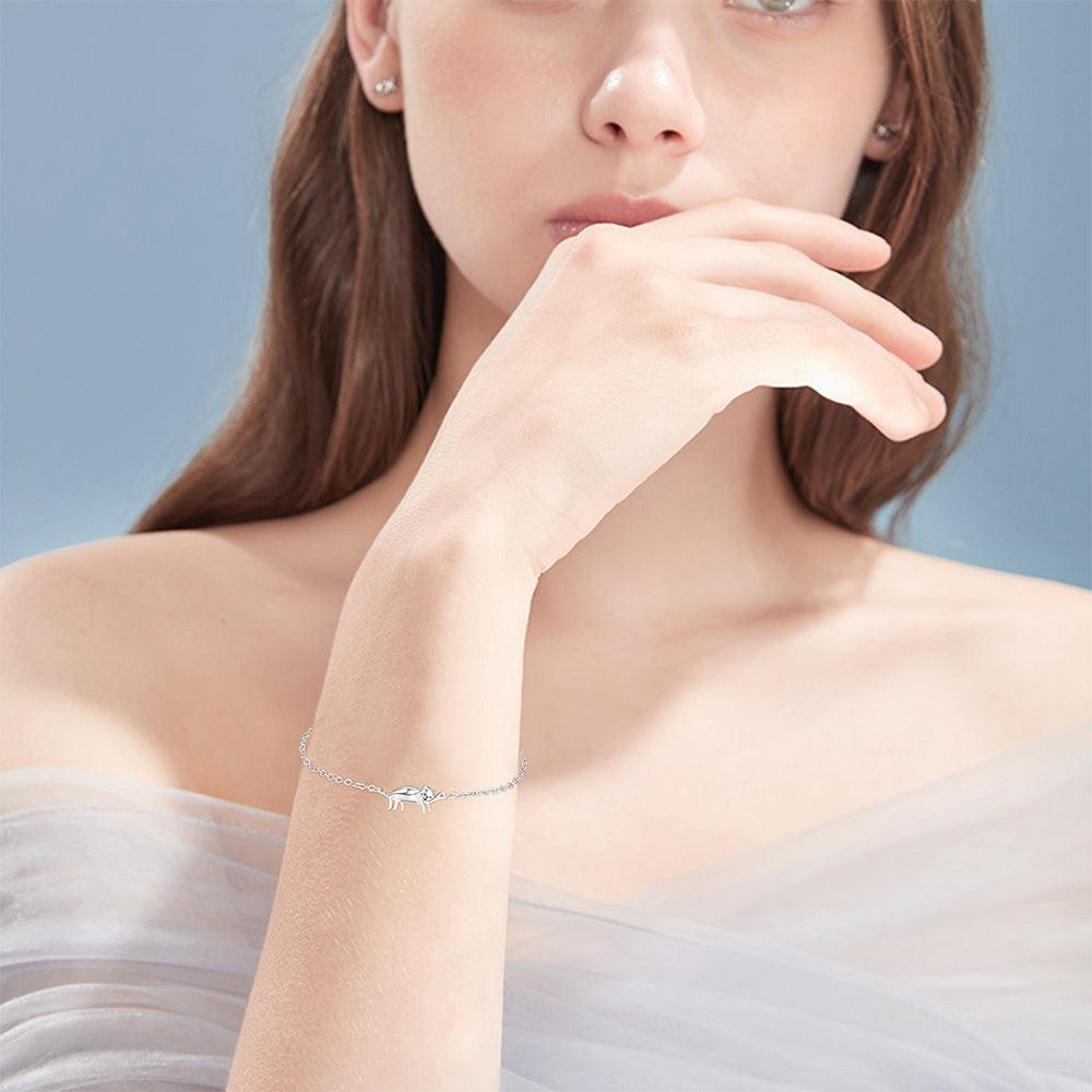 S925 Sterling Silver Cat Bracelet | Daily Wear