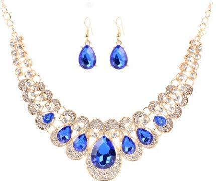 Ethnic And Elegant Jewelry Set | Fashion Wear Blue