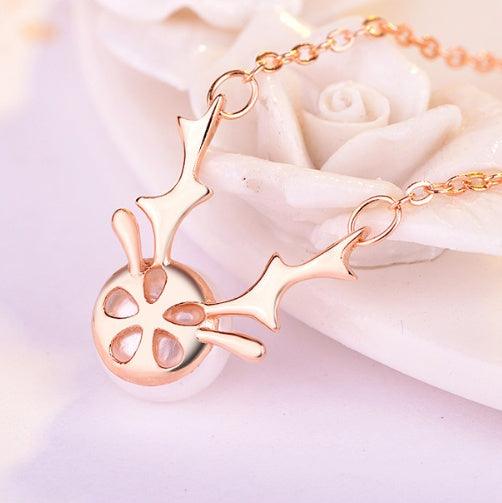 Small Elk Pearl Necklace