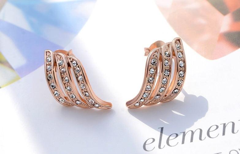 Temperament Spiral Earrings | Daily Wear