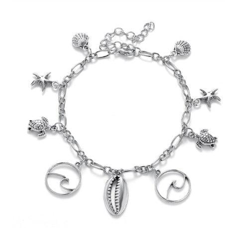 Conch Mizhu Yoga Anklet | Beach Collection