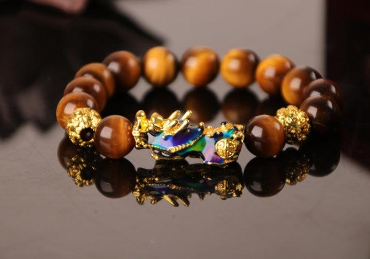 3D Gold Plated PiXiu Bracelet | Fashion Jewelry Gold