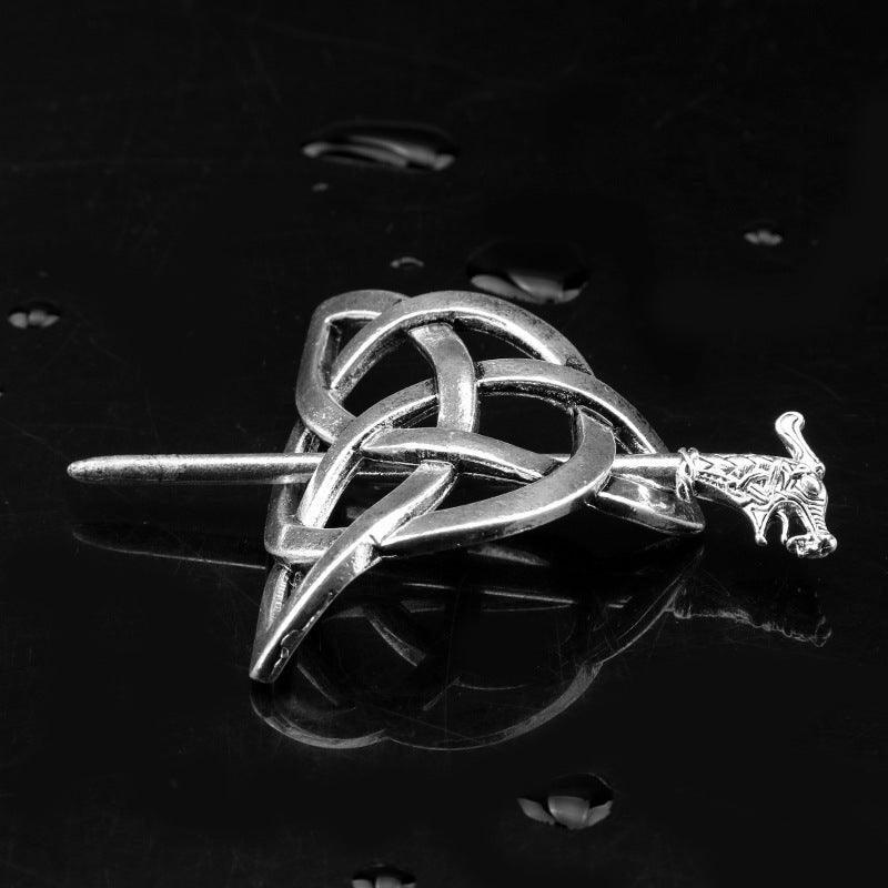 Retro Metal Rod Sliding Hairpin | Fashion Collection