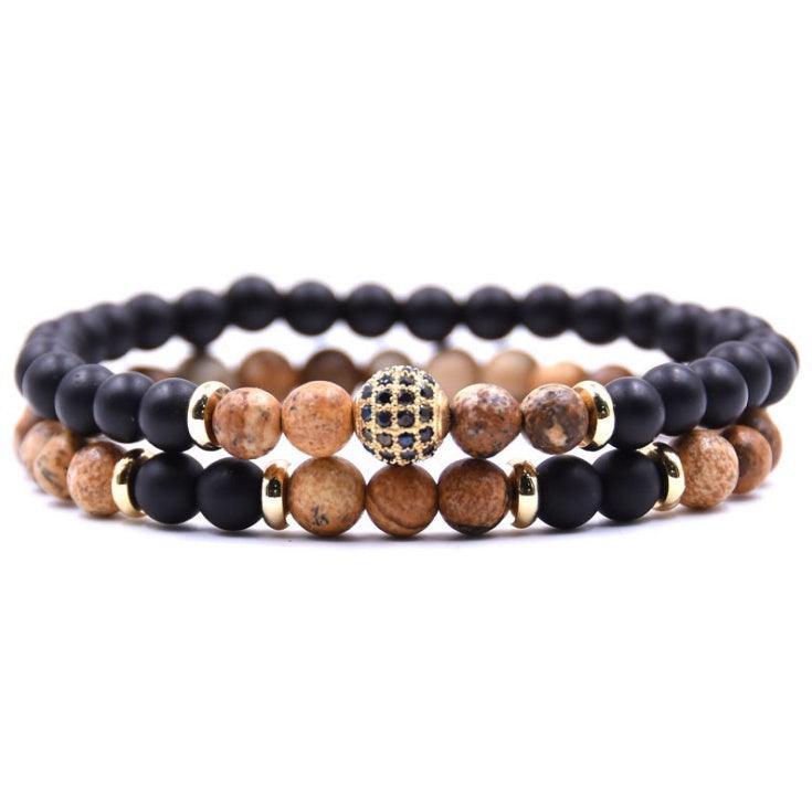 Micro Zircon Fashion Stone Bracelet | Yoga Collection 1