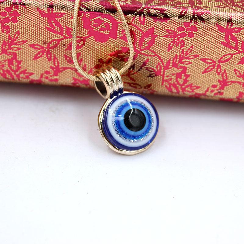 Blue Eye Pendant Necklace | Daily Wear Blue