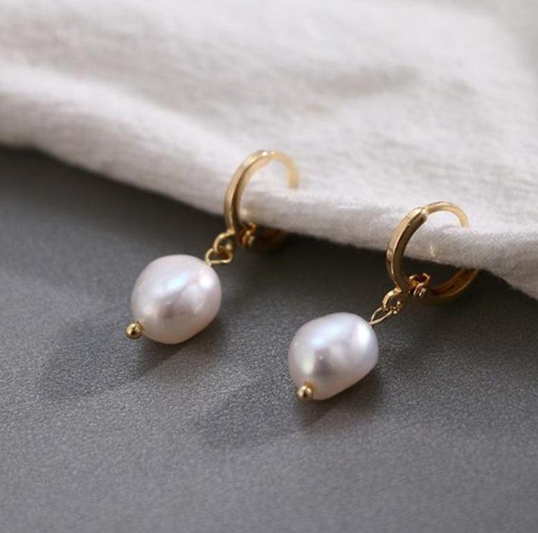 Elegant Pearl Earrings | Daily Wear