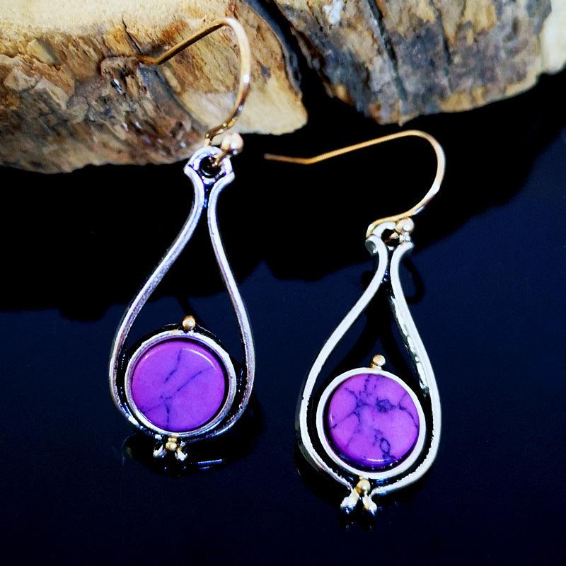 Fashion Crystal Earrings for Women Vintage Drop Jewelry