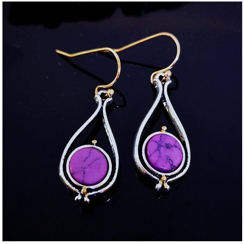 Fashion Crystal Earrings for Women Vintage Drop Jewelry