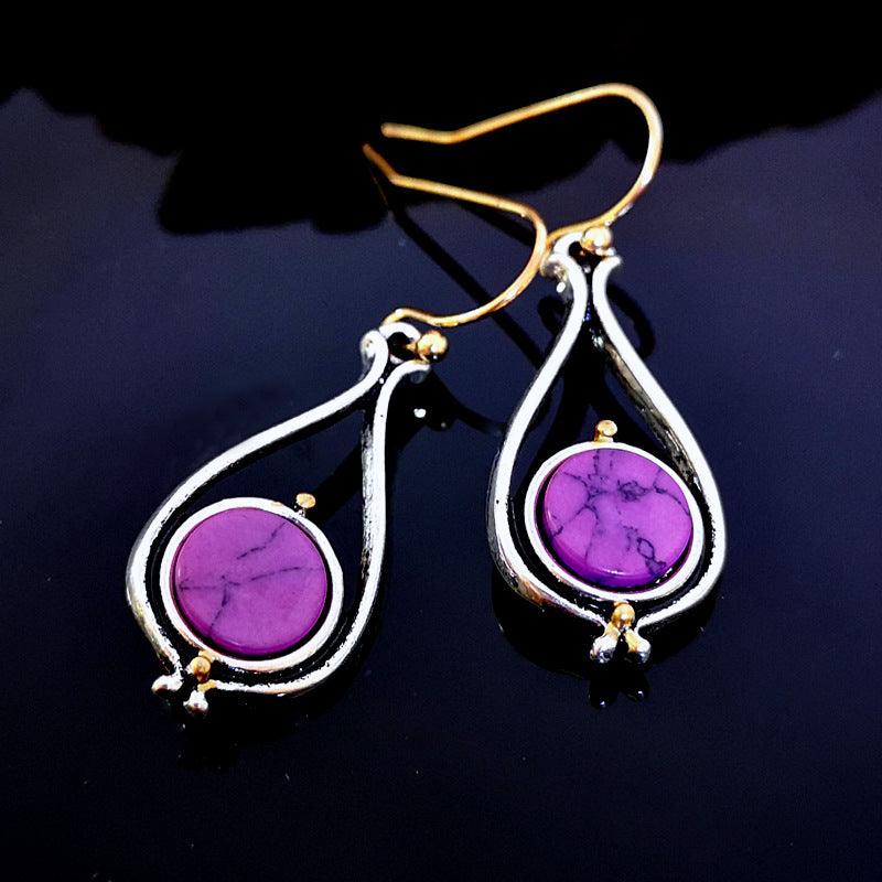 Fashion Crystal Earrings for Women Vintage Drop Jewelry