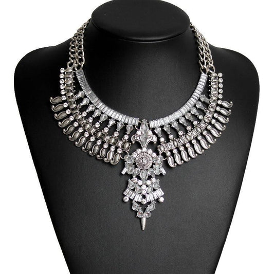 Alloy Diamond Short Necklace | 2025 Jewelry A