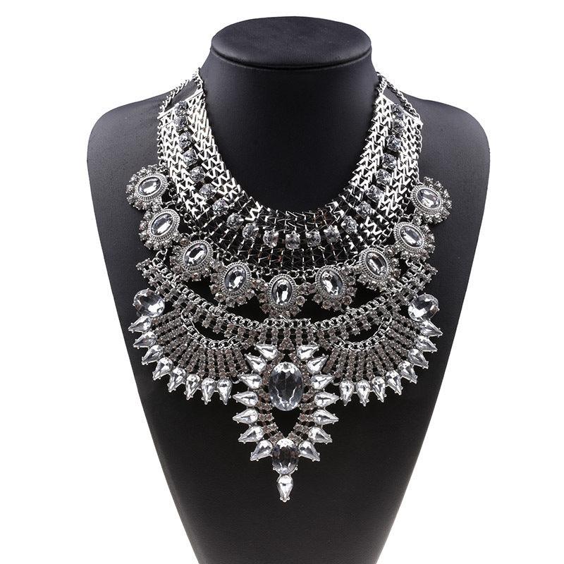 Alloy Diamond Short Necklace | 2025 Jewelry K