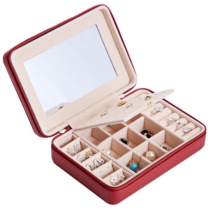 Multifunctional Jewelry Storage Box | Jewelry Storage Collection Red A