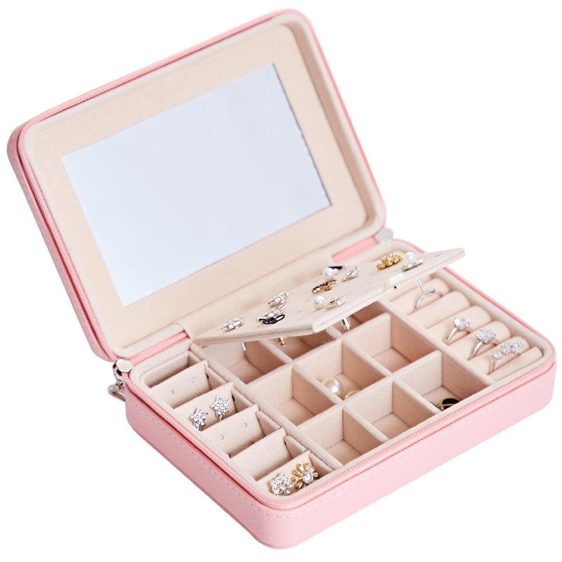 Multifunctional Jewelry Storage Box | Jewelry Storage Collection Pink A