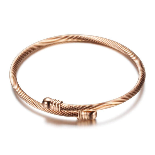 Elegant Simple Bracelet | Daily Wear Rose Gold