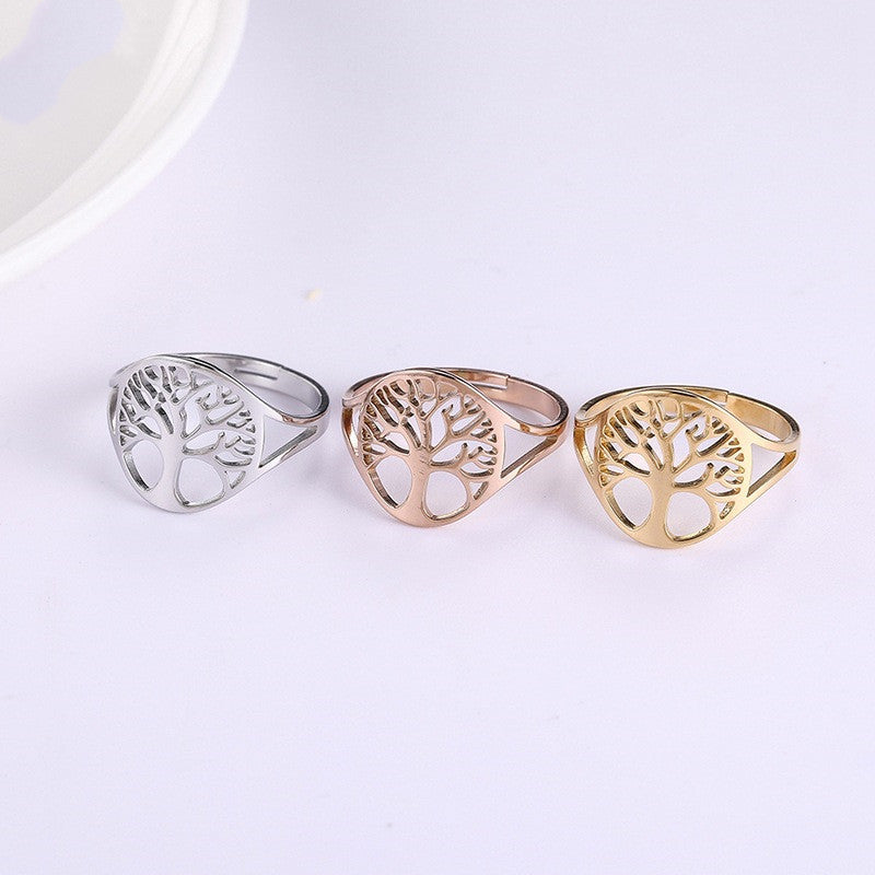 Retro Hollow Design Tree Of Life | Daily Wear