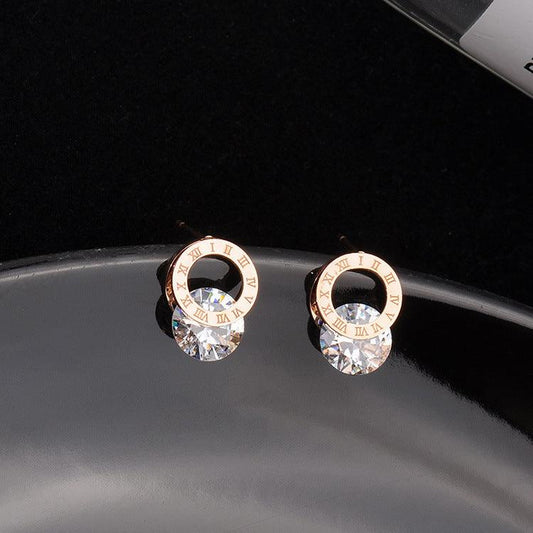 Simple And Compact Earrings | Daily Wear Golden