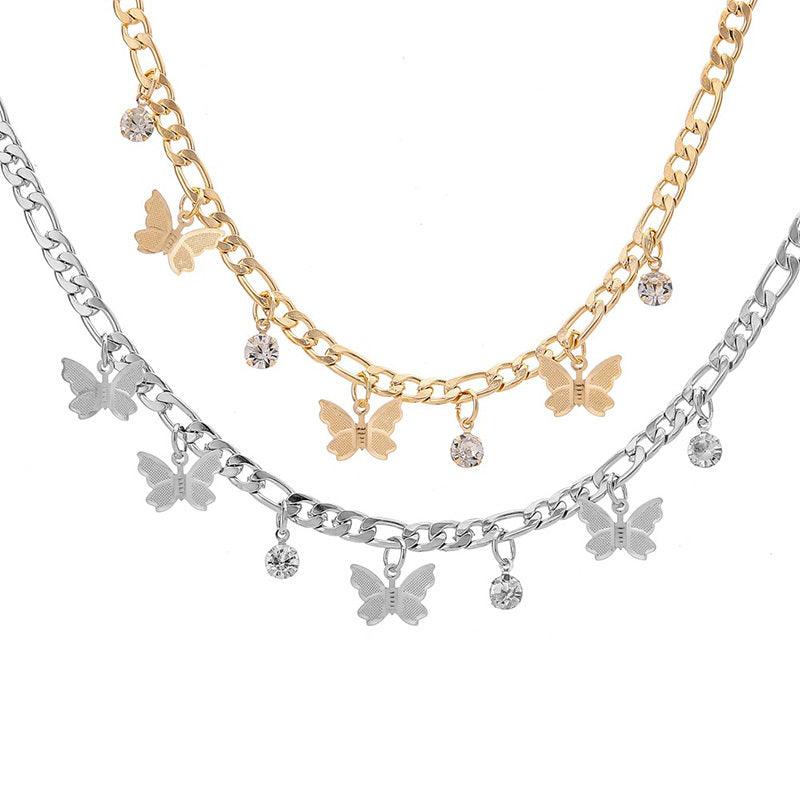 Butterfly Necklace Clavicle Chain - Fashion Wear