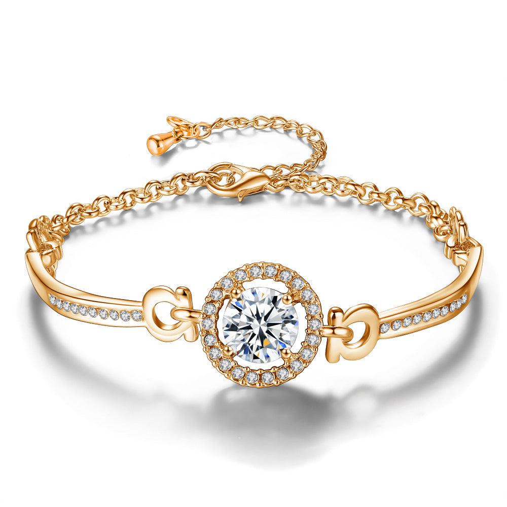 Trendy Korean Style Zircon Bracelet | Daily Wear