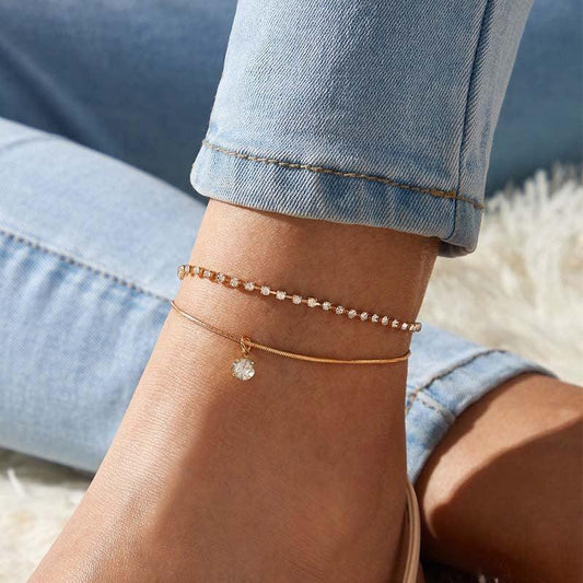 Elegant Bohemian Beads Anklets | Beach Wear A