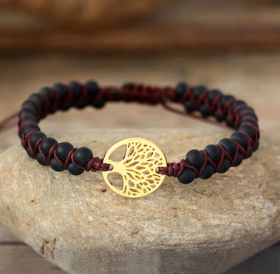 Agate Hand-woven Beads Yoga Bracelet | Yoga Collection B