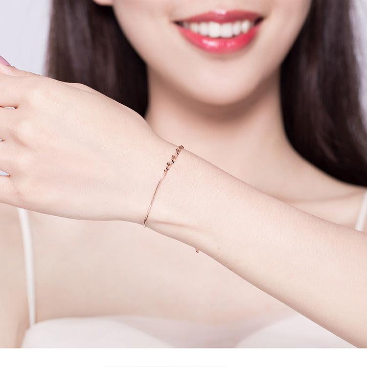 Elegant Rose Gold Silver Bracelet | Daily Wear 2025