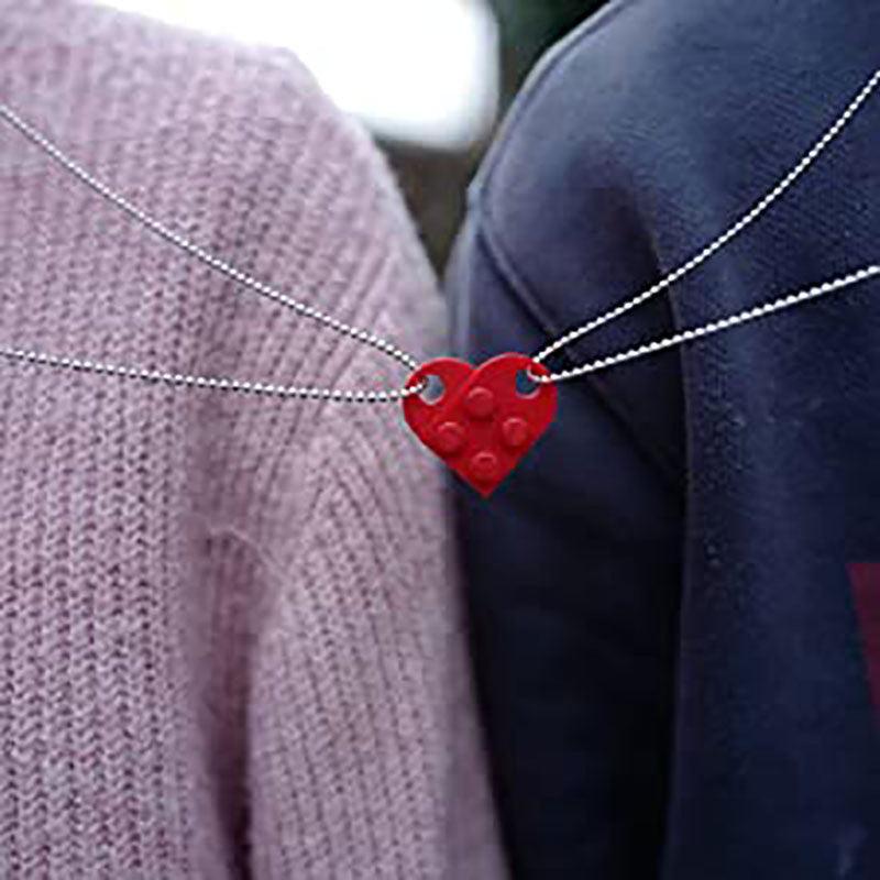 Stitching Heart Necklace | Fashion Wear