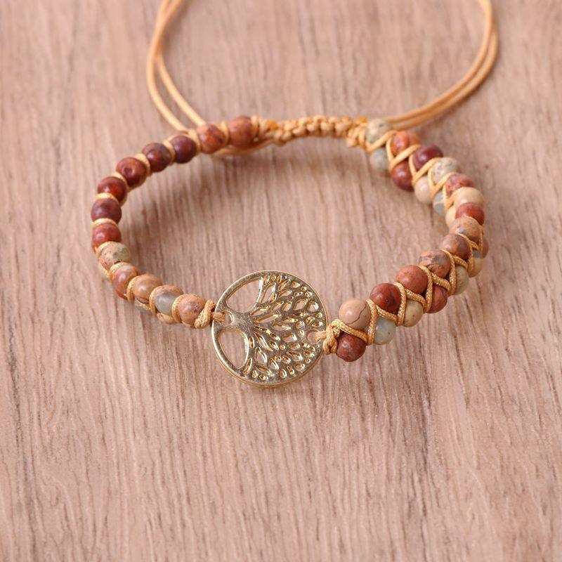 Agate Hand-woven Beads Yoga Bracelet | Yoga Collection F