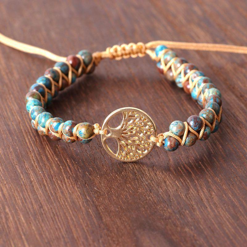 Agate Hand-woven Beads Yoga Bracelet | Yoga Collection J