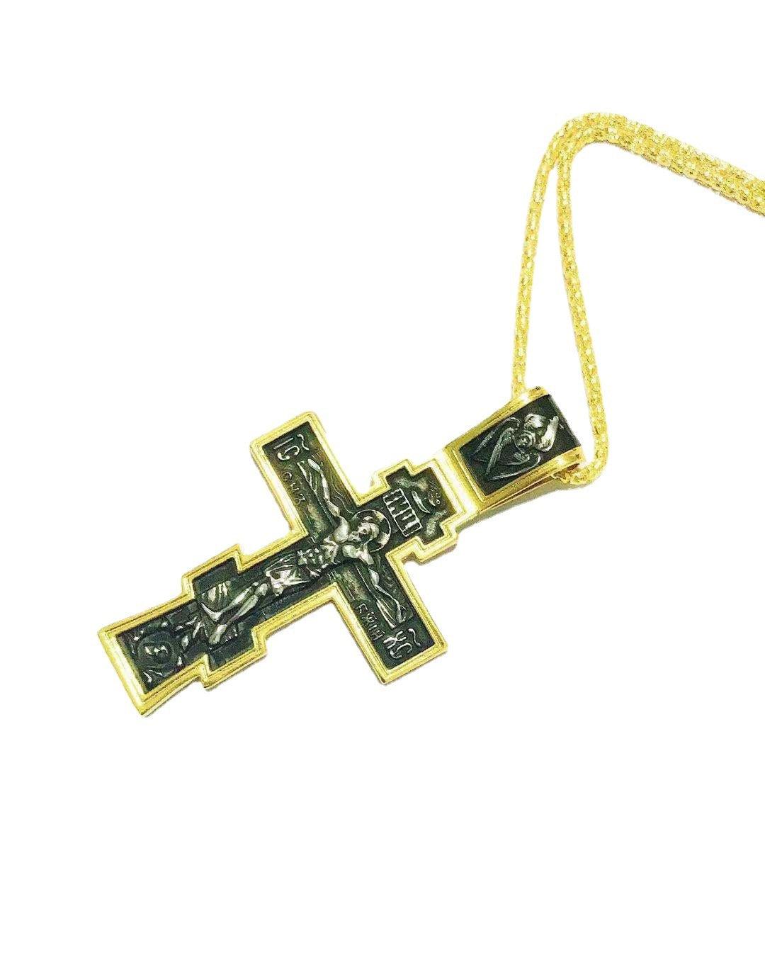 Cross Jesus Pendant Necklace | Daily Wear