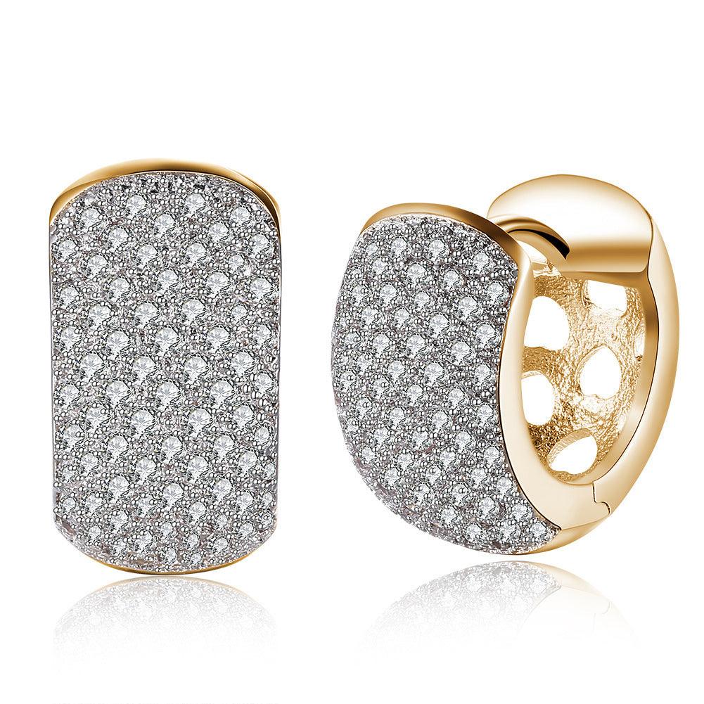 Golden Hoop Earrings | Daily Wear