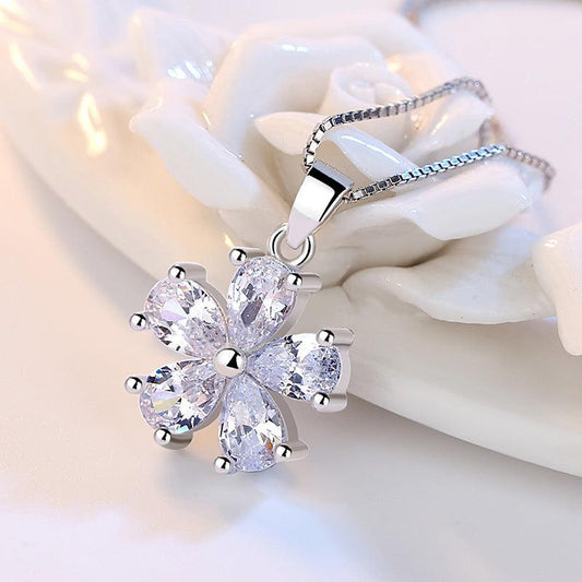 Simple Silver Fashion Necklace | Fashion Wear