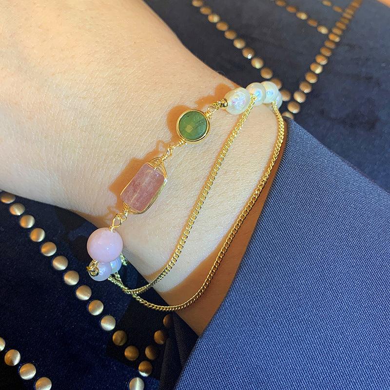 Freshwater Pearl Strawberry Bracelet | Daily Wear