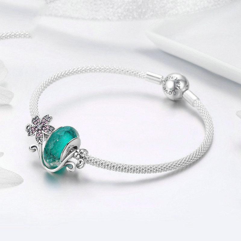 Sterling Silver Daisy Flower Bracelet | Daily Wear