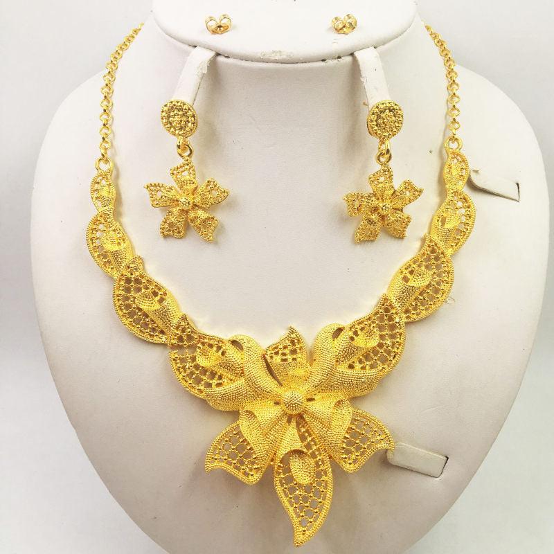 Golden African Style Fashion Wedding Set | Fashion Collection 3