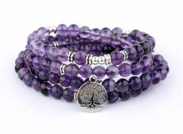 Lotus Life Tree Bracelet - Fashion Wear Purple life tree 1