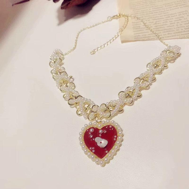 Heart Pendant Love Necklace | Fashion Jewelry Necklace