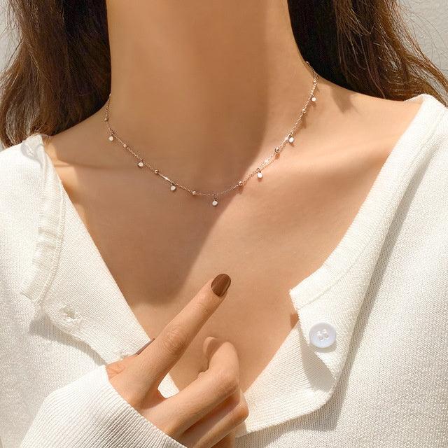 Round Choker in 925 Sterling Silver | Fashion Wear