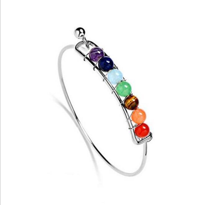 Natural Stones Boho Charm Silver Bracelets | Daily Wear Silver