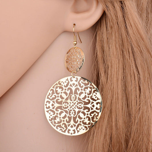 Gold Filled Dangle Earrings - Daily Wear