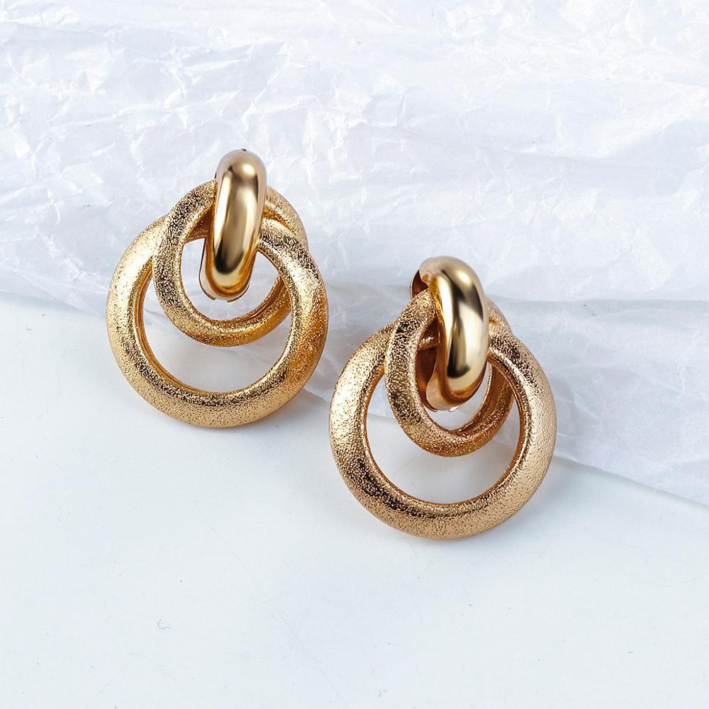 Sweet Earrings Set | Trendy Fashion Collection Gold M