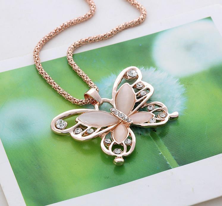 Butterfly Spirit Pendant Necklace