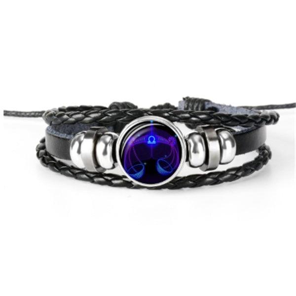 Zodiac Constellation Braided Bracelet | Astro Collection Libra