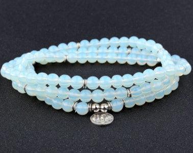 Lotus Life Tree Bracelet - Fashion Wear Opal lotus leaf 16