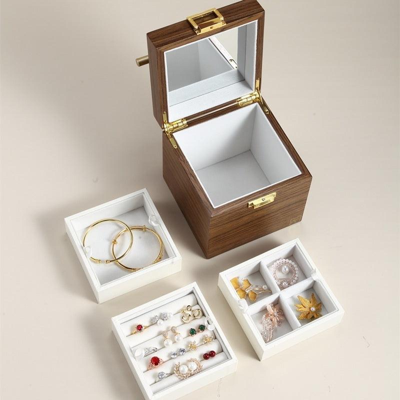 Classical Wooden Storage Jewelry Box | Jewelry Storage