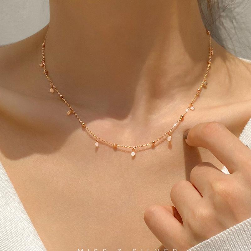 Round Choker in 925 Sterling Silver | Fashion Wear