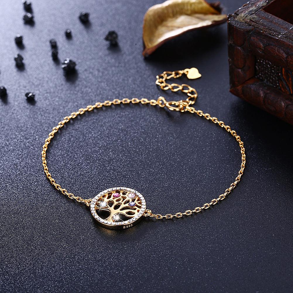 Sterling Silver Life Tree Bracelet | Fashion Collection