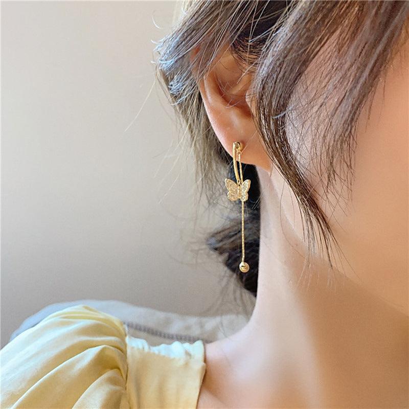 Premium Tassel Butterfly Earrings
