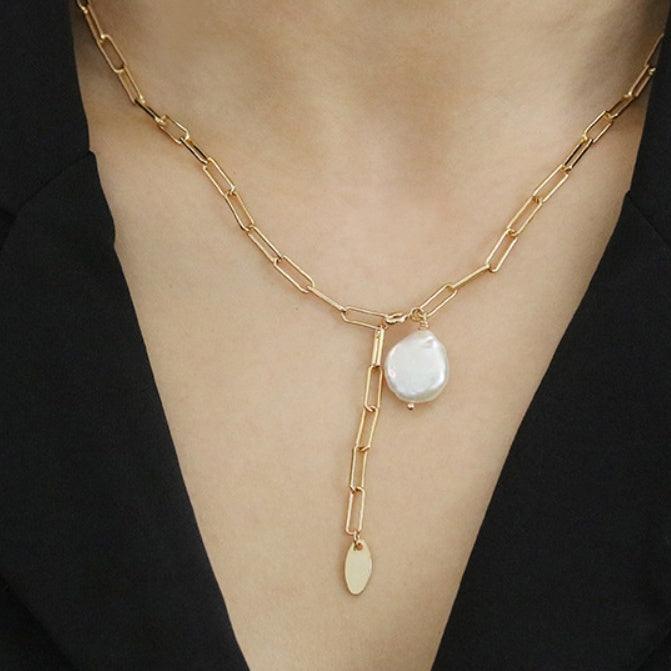Women's Elegant Pearl Necklace | Daily Wear