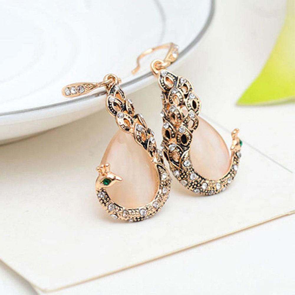 Elegant Waterdrop Rhinestone Jewelry Set | Daily Wear
